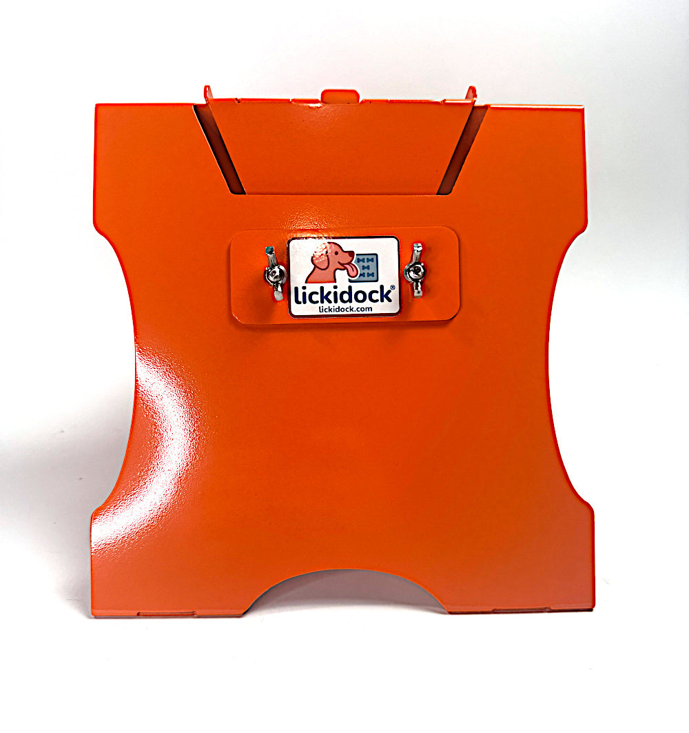 Small LickiDock "A" Frame Station Orange