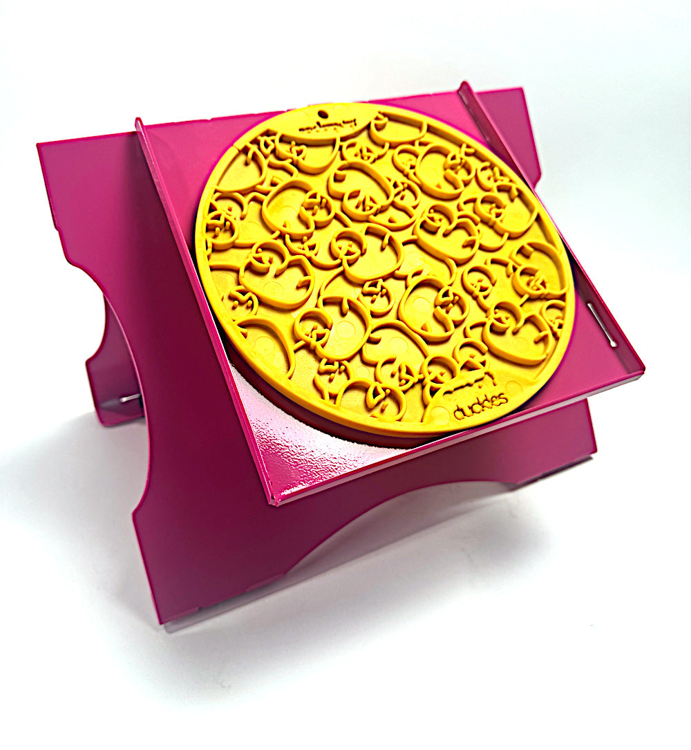 Large LickiDock "A" Frame Station Passion Pink