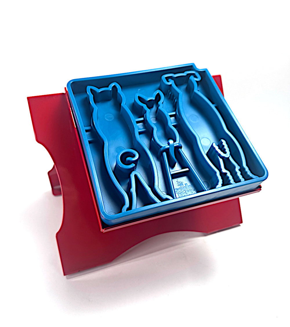 Large LickiDock "A" Frame Station Astatic Red