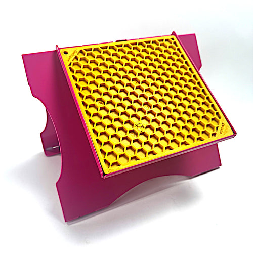 Large LickiDock "A" Frame Station Passion Pink