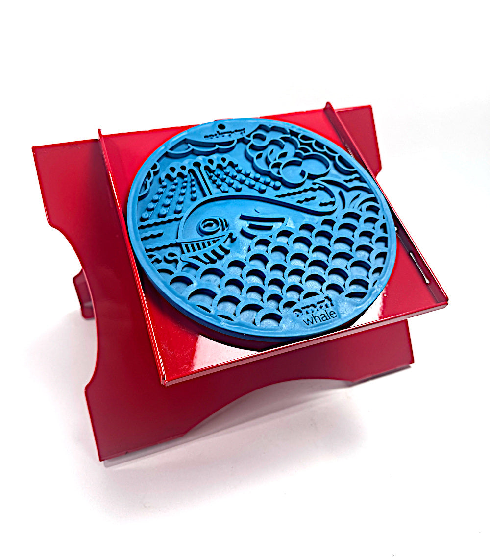 Large LickiDock "A" Frame Station Astatic Red