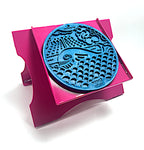 Large LickiDock "A" Frame Station Passion Pink