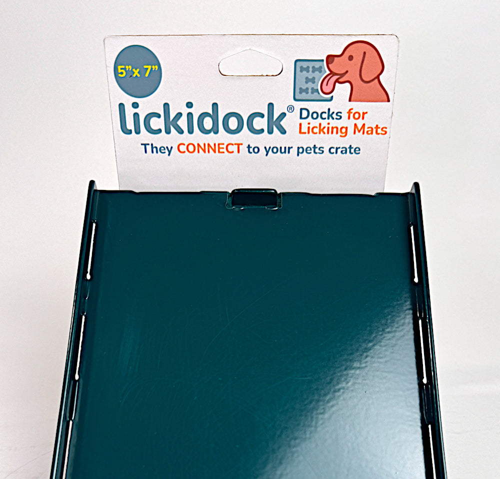 LickiDock Classy Dark Green 5" by 7"