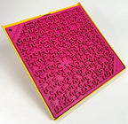 LickiDock Daffodil Yellow 8" by 8"