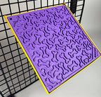 LickiDock Daffodil Yellow 8" by 8"