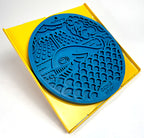 LickiDock Daffodil Yellow 8" by 8"