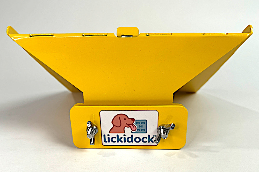 LickiDock Daffodil Yellow 8" by 8"