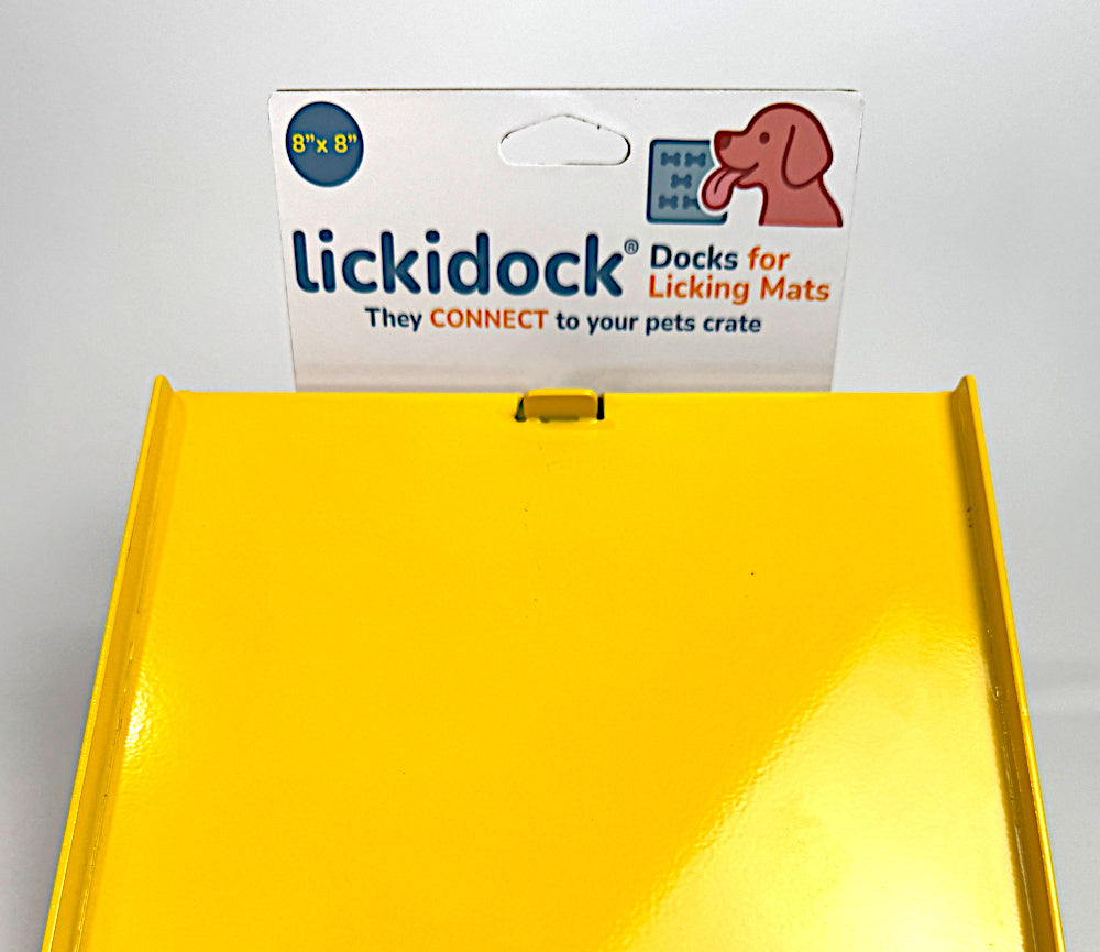 LickiDock Daffodil Yellow 8" by 8"