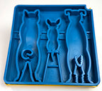 LickiDock Daffodil Yellow 8" by 8"