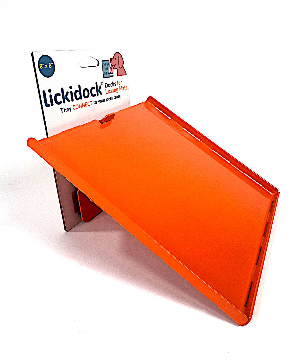LickiDock Orange 8" by 8"