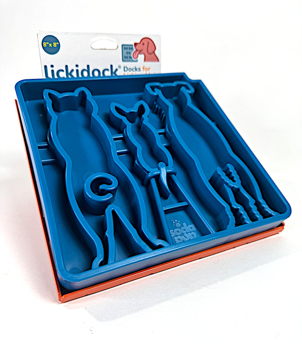 LickiDock Orange 8" by 8"