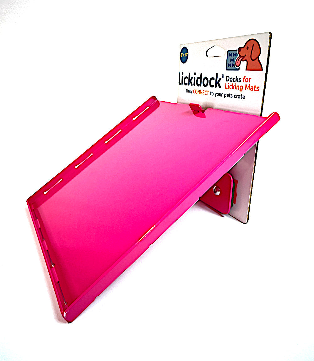 LickiDock Passion Pink 8" by 8"