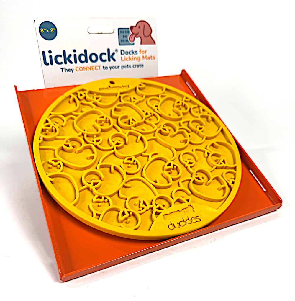 LickiDock Orange 8" by 8"