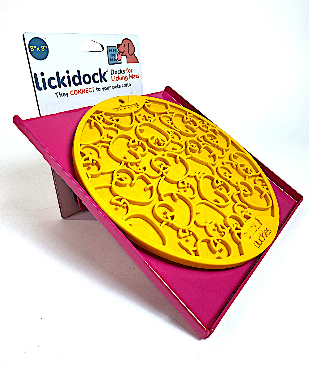 LickiDock Passion Pink 8" by 8"