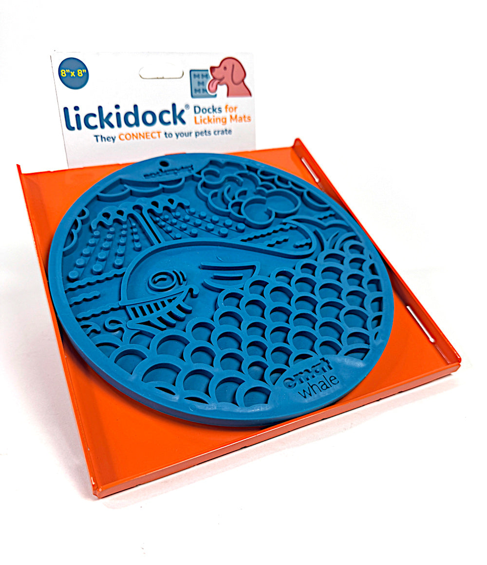 LickiDock Orange 8" by 8"