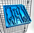 LickiDock Anodized Blue 8" by 8"