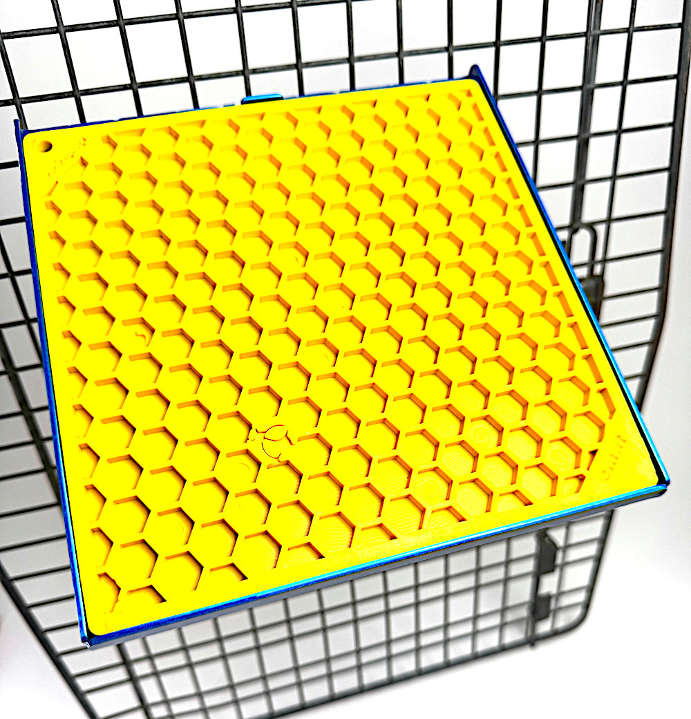 LickiDock Anodized Blue 8" by 8"