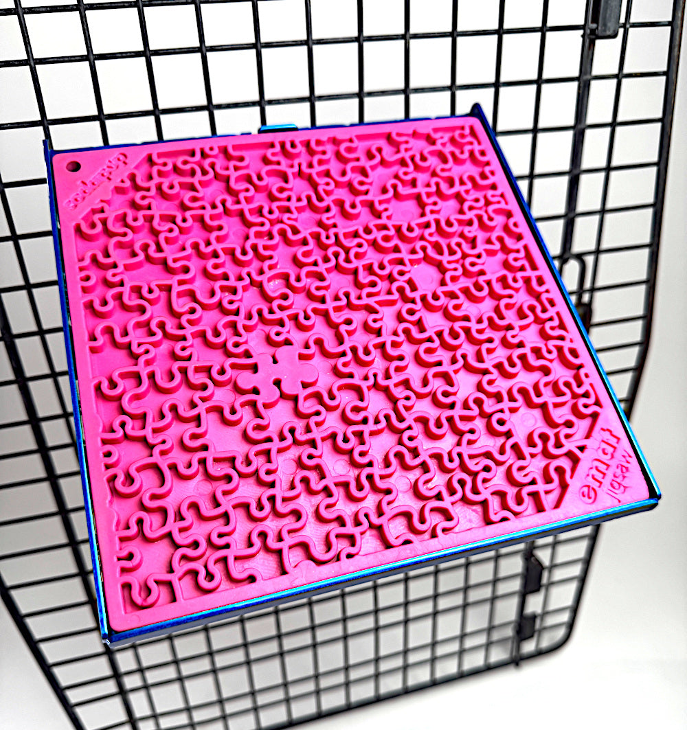 LickiDock Anodized Blue 8" by 8"