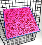 LickiDock Anodized Blue 8" by 8"