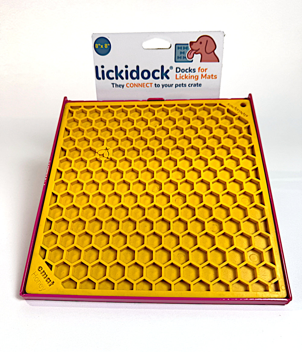 LickiDock Passion Pink 8" by 8"