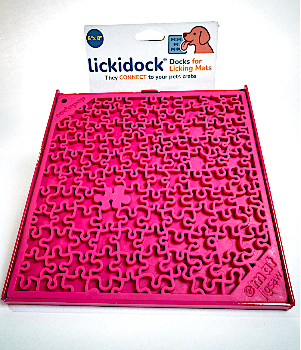 LickiDock Passion Pink 8" by 8"