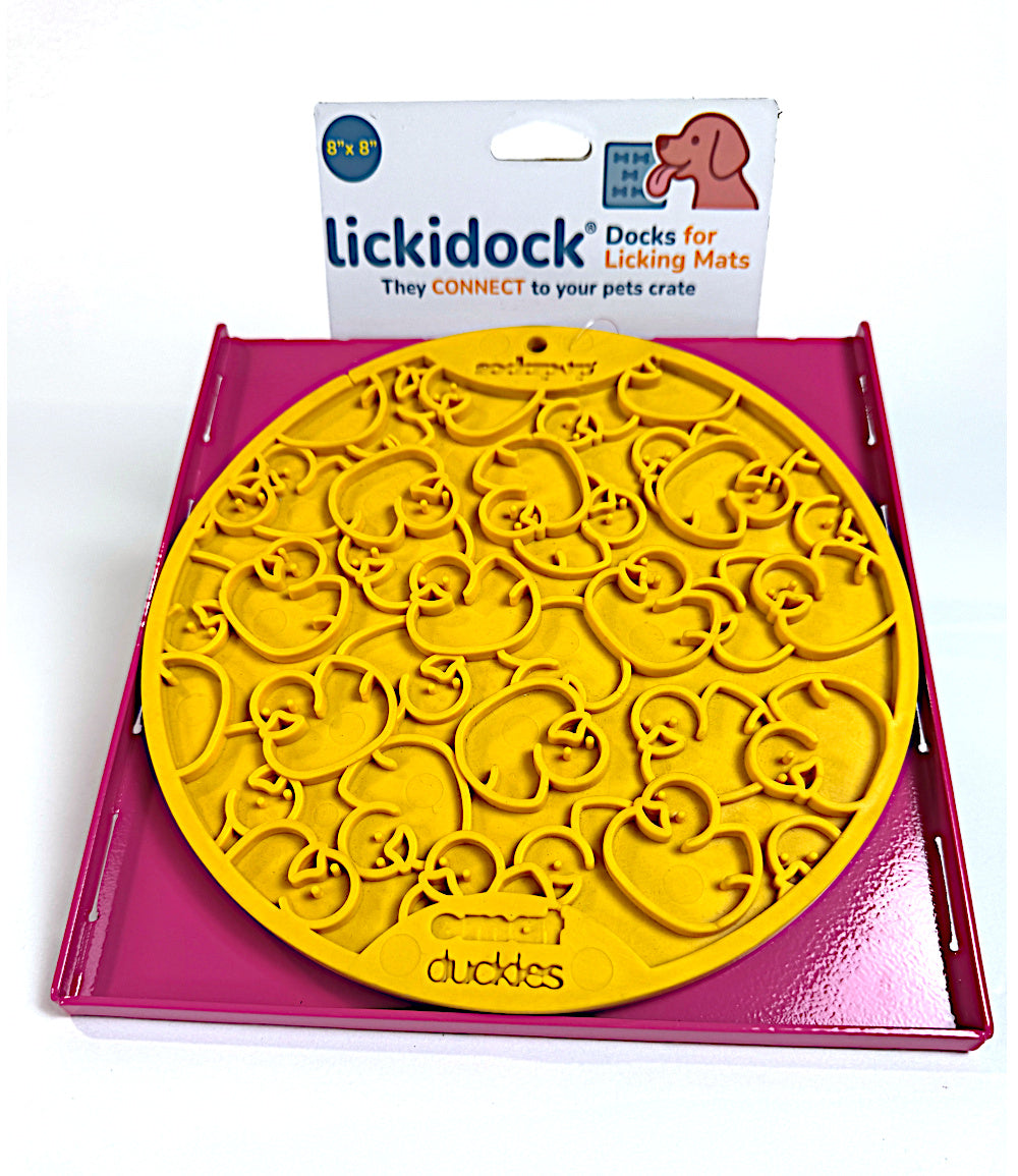 LickiDock Passion Pink 8" by 8"