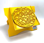 Large LickiDock "A" Frame Station Daffodil Yellow