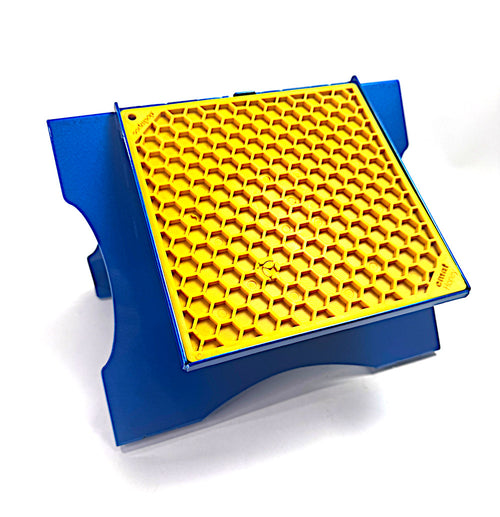 Large LickiDock "A" Frame Station Anodized Blue