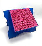 Large LickiDock "A" Frame Station Anodized Blue