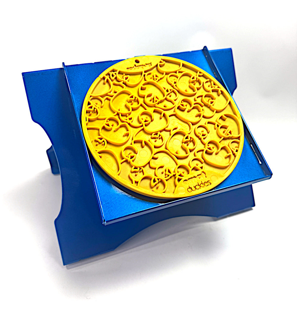 Large LickiDock "A" Frame Station Anodized Blue