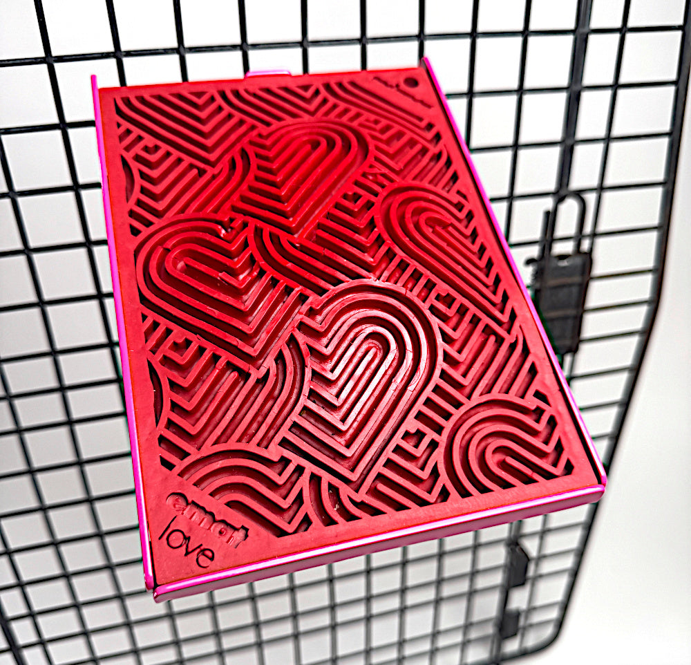 LickiDock Passion Pink 5" by 7"