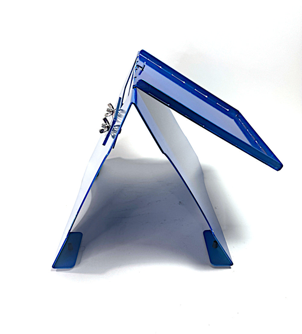 Large LickiDock "A" Frame Station Anodized Blue